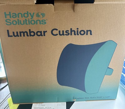 Lumbar Cushion,  Back Support by Handy Solutions NEW Blue