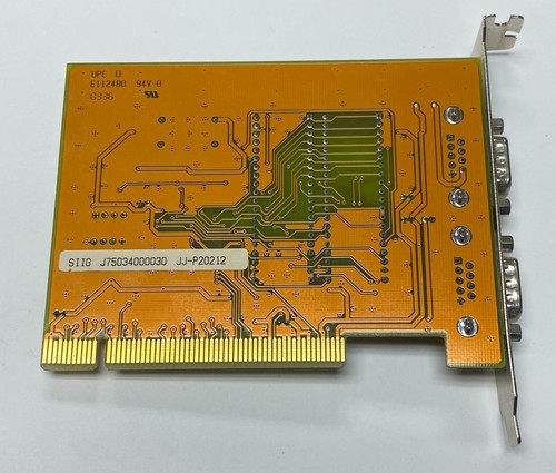 SIIG JJ-P20212 v3.0 16650 Dual High Speed Serial port RS-232 PCI Adapter - Afbeelding 3 van 3