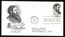 #1446 8c Sidney Lanier - American Poet - Artmaster FDC