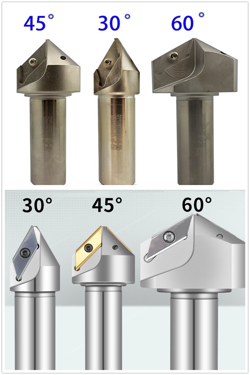 スチームメイデン ティグラット fr 30Deg. 45Deg. 60Deg Long Flute Indexable Chamfering Cutter
