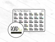 2230~~Road Trip Planner Stickers.