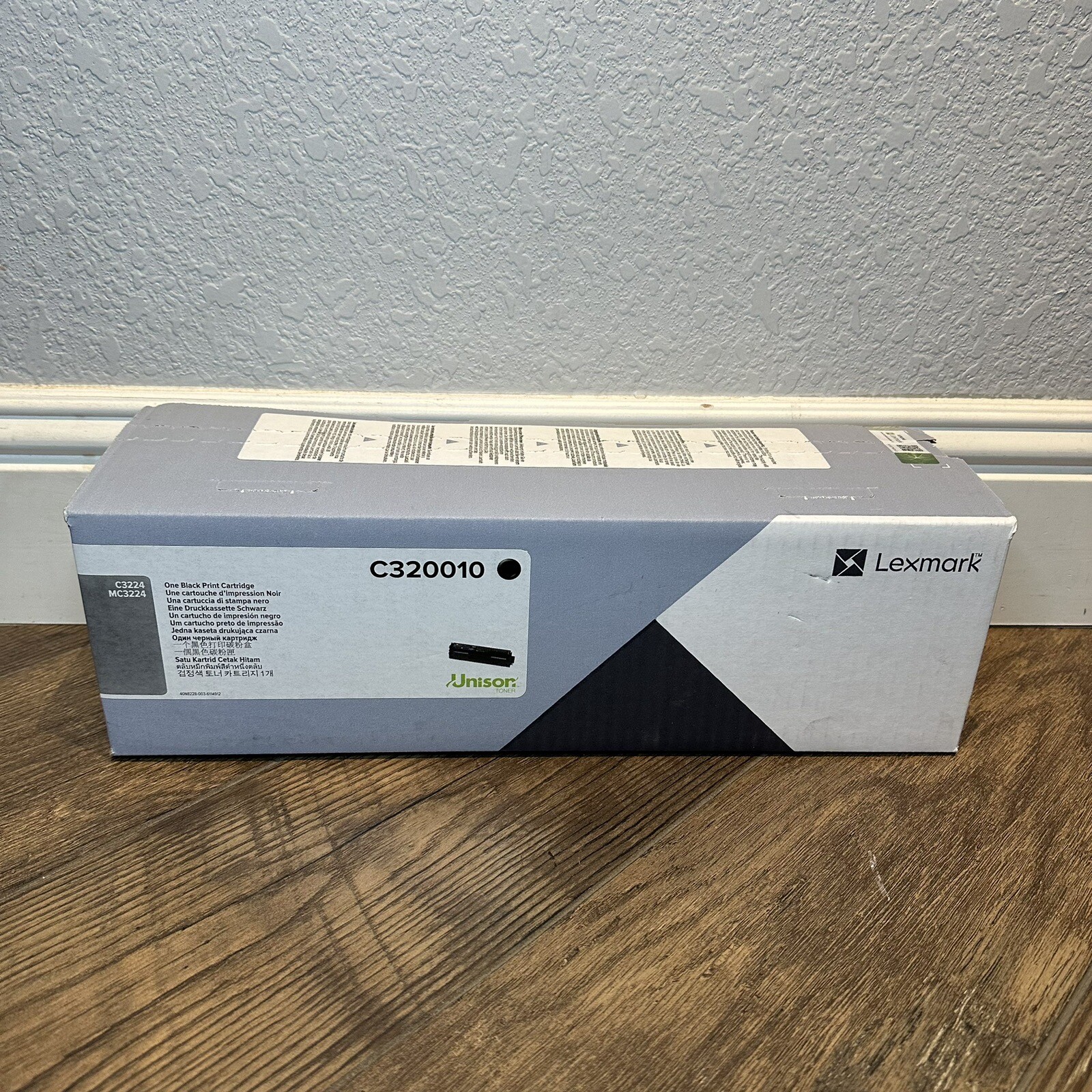 Lexmark C320010 C3224dw Mc3224dwe Black Toner Cartridge New Factory