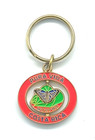 Vintage Pura Vida Costa Rica Butterfly Revolving Keychain Keyring — photo 2