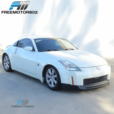 Fit 03-08 Nissan 350Z PU Rear Window Louvers Covers Side Quarter