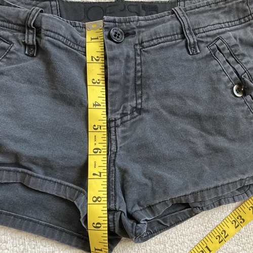 JOE'S JEANS SHORTS SZ 25 X 4" Black COTTON - Picture 9 of 9