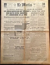 FRANCE BECOMES A BATTLEFIELD AGAIN, THE MORNING 1944 - N.23