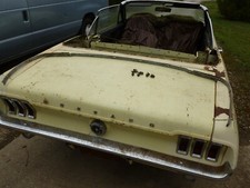 1967 1968 Mustang Convertible Folding Top Tack Strip Clean W 12 Oem Screws 67 68