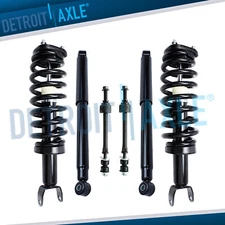 4WD Front Struts Rear Shock Absorbers Sway Bar for 2006 2007 2008 Dodge Ram 1500