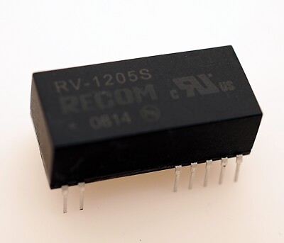 RV-1205S RECOM Isolated DC/DC Converters 2W 12Vin 5Vout Wandler  #708472