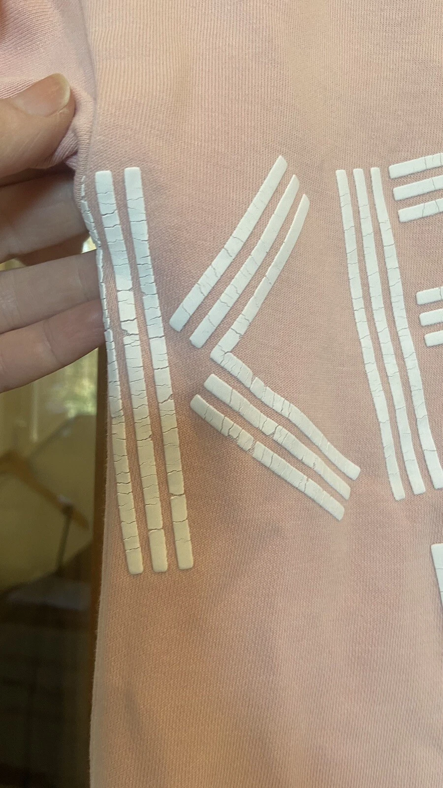 Vestito Felpa KENZO KIDS Bambina Rosa Logo Età 12!!️LEGGI!!️