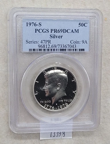 WPCoins ~ 1976-S PCGS PR69 DCAM Silver Kennedy Dollar