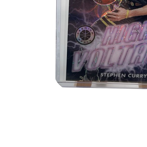 2023-24 Panini Hoops Premium Stock STEPHEN CURRY Warriors HIGH VOLTAGE SSP - Picture 5 of 23