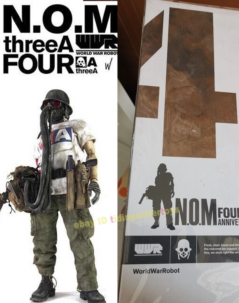 ThreeA 3A 1/6 WWRp World War Robot Four NOM Commander Figure Red