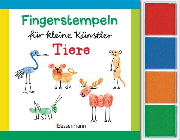 Fingerstempeln Für Kleine Künstler-set - Tiere