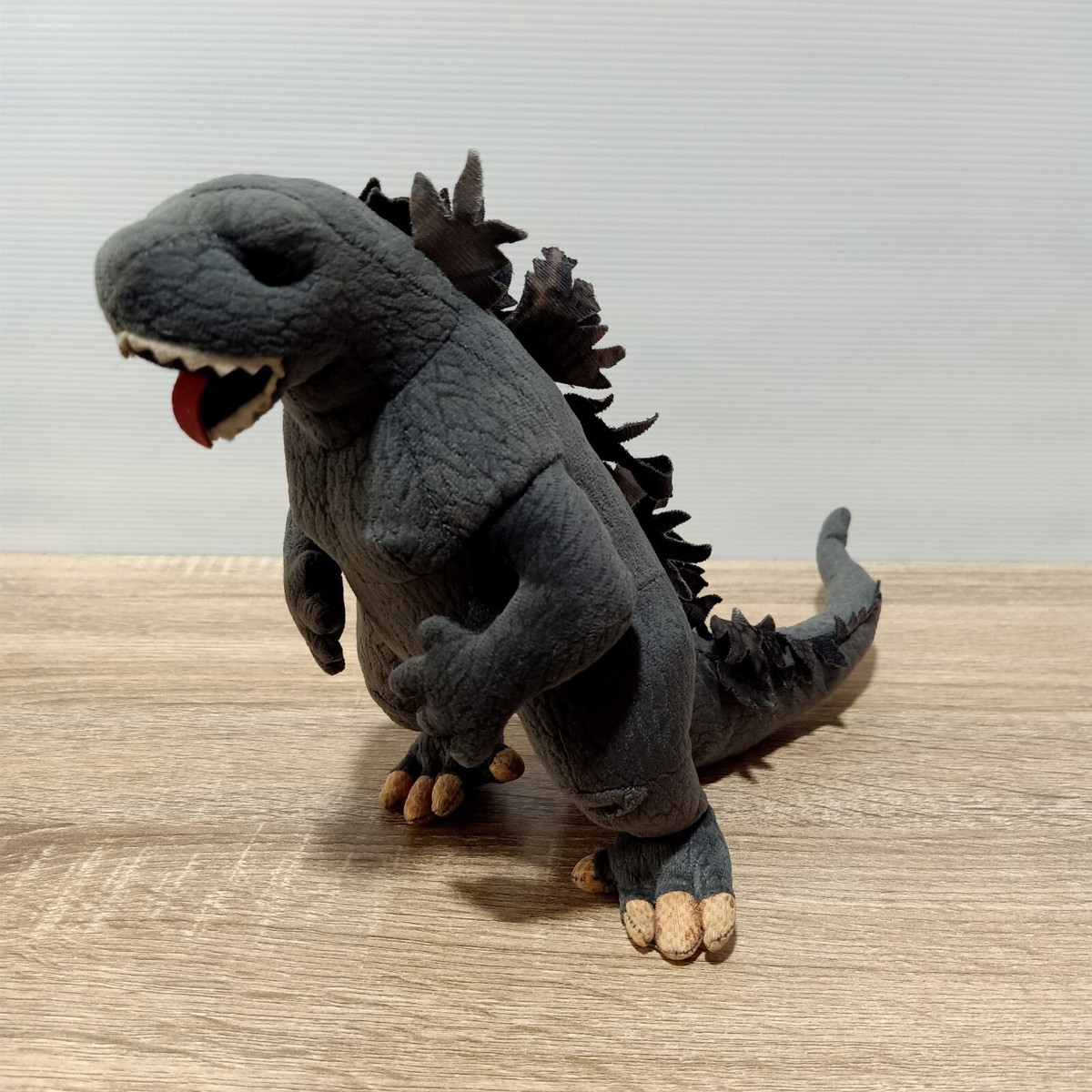 Godzilla TY Japan Plush Doll Stuffed Animal Monster Black Eyes 12