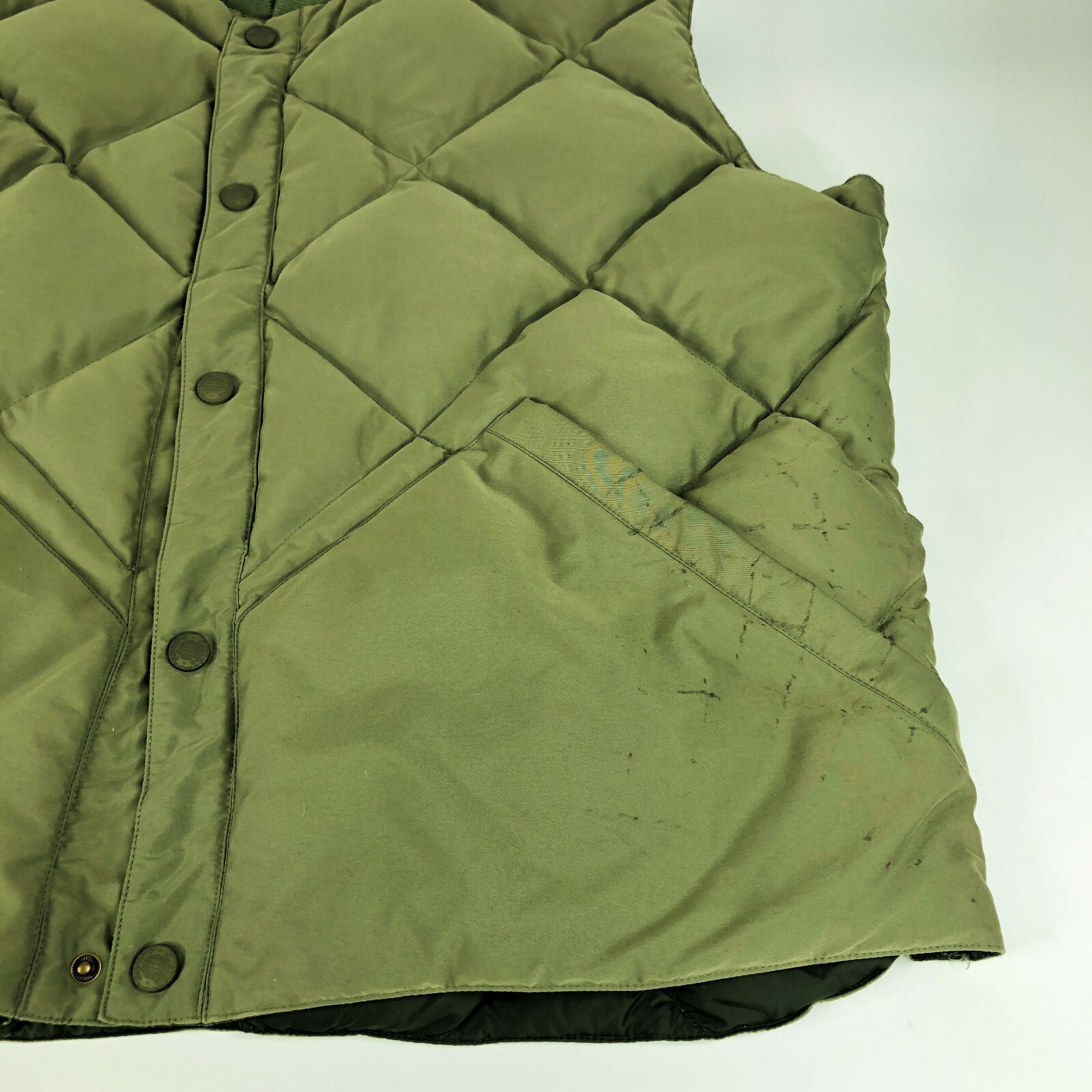 Cabela's Goose Down Men Extra Large XL Puffer Vest Pr… Gem