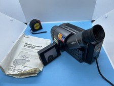 Rare Sony CCD-TRV33 Video Camera Recorder With Car Lighter Adapter  & Manual.