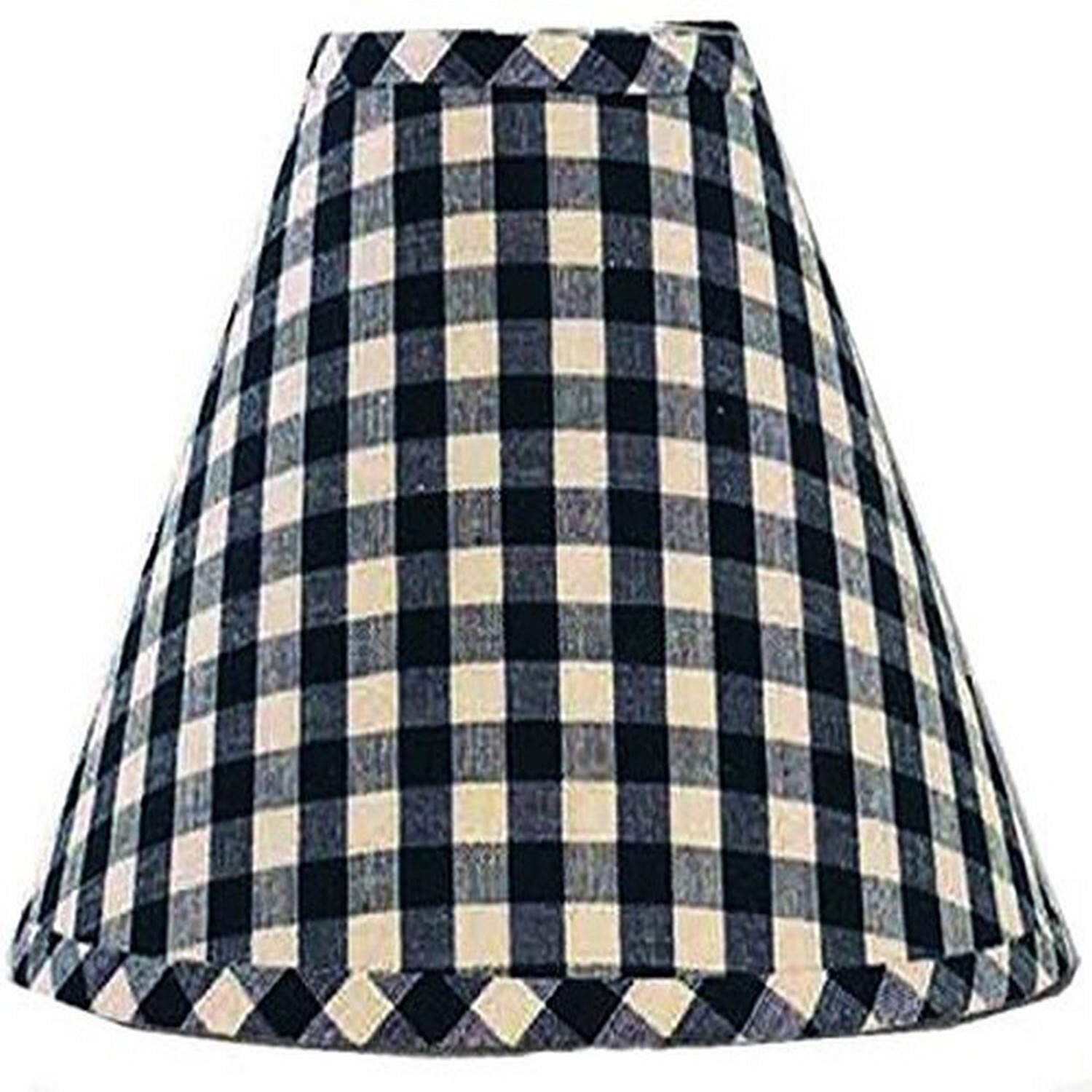 Heritage House Black 12" Bulb Clip Fabric Lamp Shade by Raghu 12 Inch