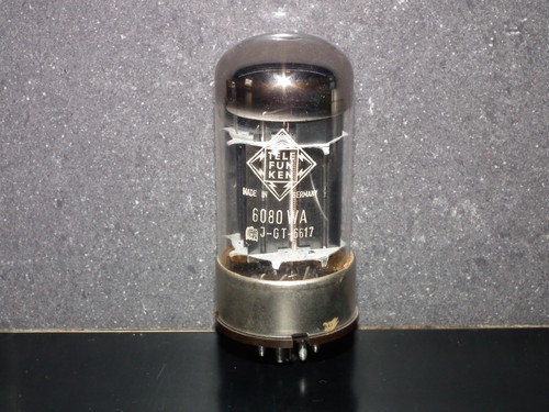 Telefunken 6080WA 6AS7 5998, used tested NOS, OO getters BWB - Picture 2 of 10
