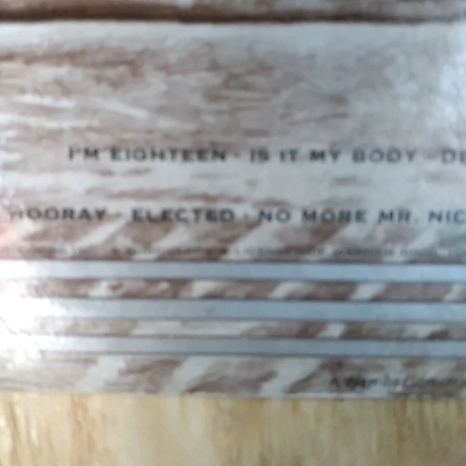 1974 Alice Cooper "Alice Cooper's Greatest Hits"  Vinyl 12" LP Album  W 2803 - Image 4 of 4