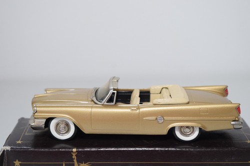 B7 1:43 Brooklin BRK 41 BRK41 CHRYSLER 300E 300 E CONVERTIBLE 1959 MET. Oro s... - Imagen 3 de 17