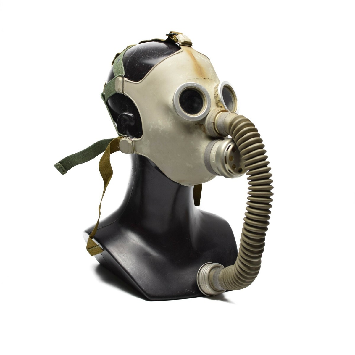 Soviet Era Gas mask PDF-7 S2 Mask hose Surplus respiratory Old