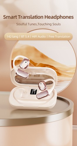 Translator Earbuds 144 Languages Real Time OffLine Translation Earphones CCFG - Photo 7 sur 26