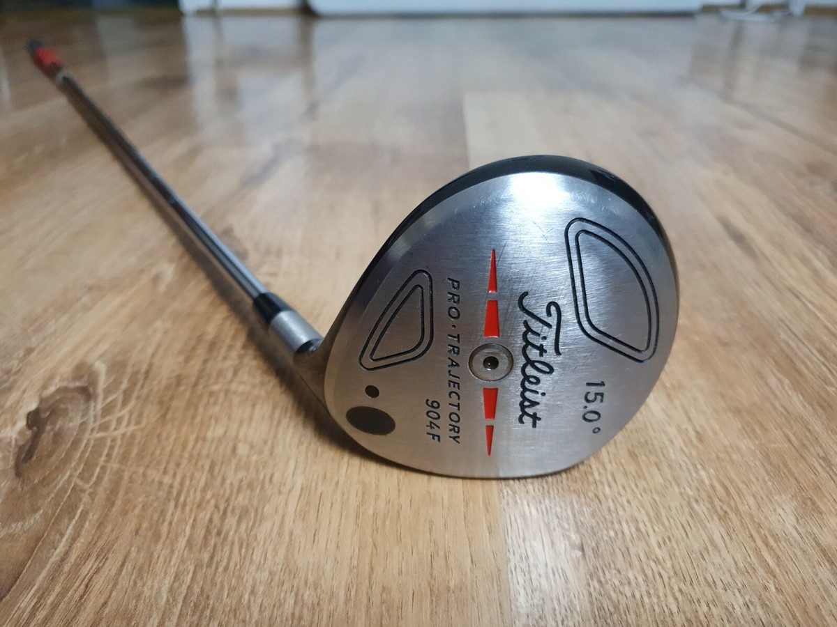Titleist 904F Pro Trajectory 15° 3 Fairway Wood S300 | eBay UK