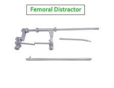 Distractor femoral veterinario grande para instrumentos SS de tibia y fémur