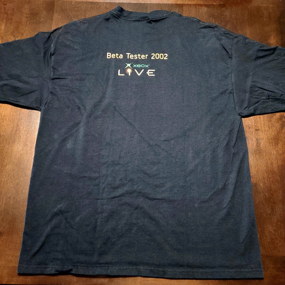 Extremely Rare Vintage! Xbox Live Beta Tester 2002 Shirt (XL 