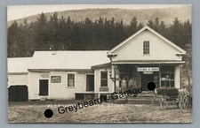 RPPC 5 MOXIE Signs! PO General Store RUMNEY DEPOT NH Vintage Real Photo Postcard