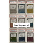 All PSA10 Pokemon card Japanese Yu Nagaba Eevee Promo Card Set Of 9 complete