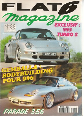 FLAT 6 88 PORSCHE 993 TURBO S 450PS 1998 996 GEMBALLA 993 NCS 360PS 911 2.0 182C