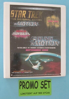 Star Trek TOS - In Motion - Trading Card Promo Set - 1999