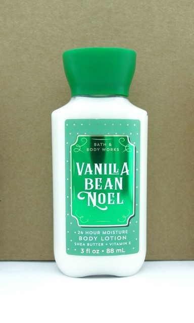 vanilla bean lotion