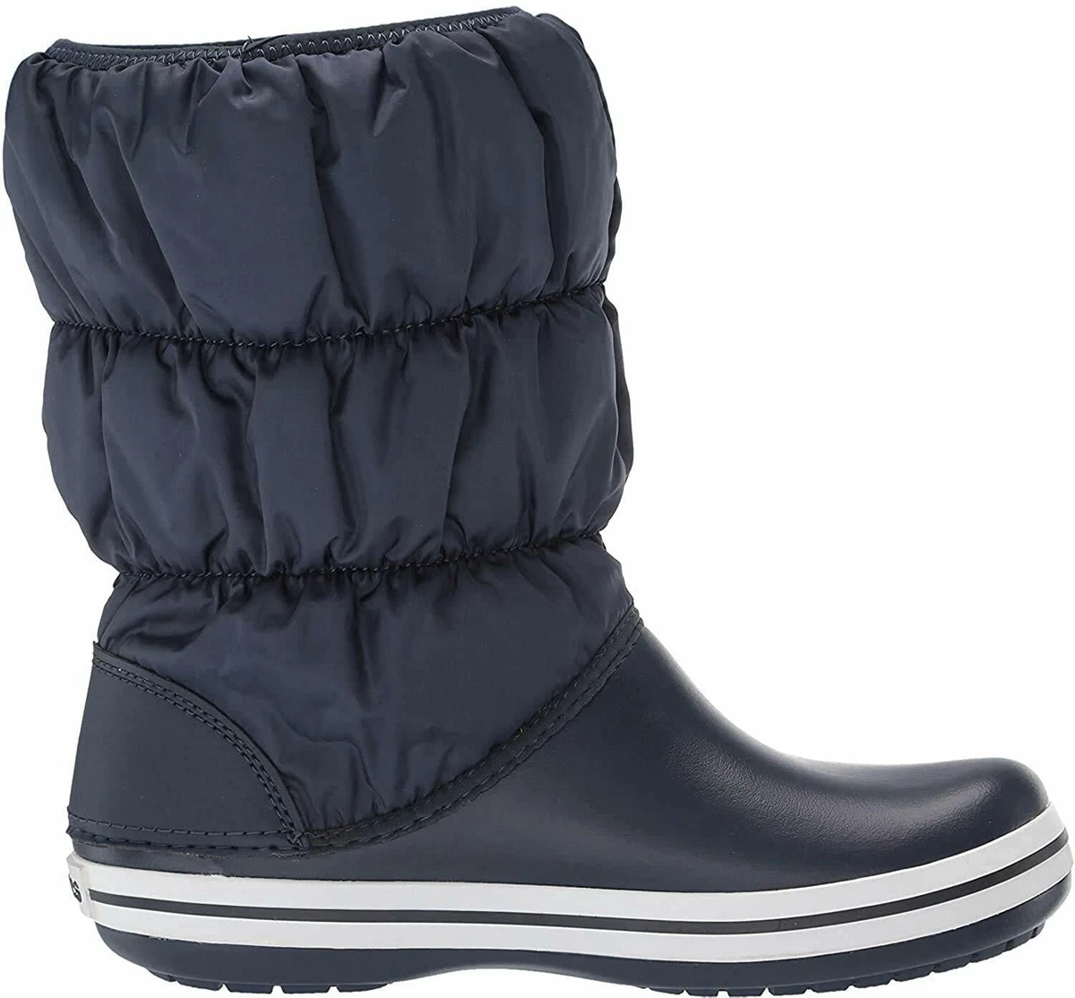 Crocs 14614 WINTER PUFF BOOT Ladies Winter Warm Nylon Shaft Boots