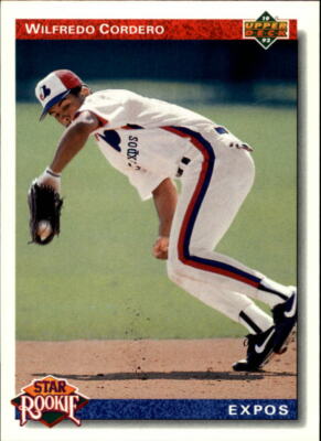1992 Upper Deck #16 Wil Cordero SR - NM
