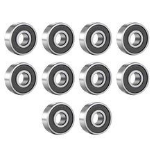 6200 2RS Double Rubber Sealed Ball Bearings 10x30x9mm 10 PCS