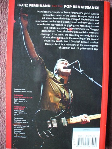 FRANZ FERDINAND & THE POP RENAISSANCE P BACK BOOK 2005 V G C HARVEY - Picture 2 of 9