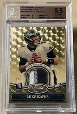 Marketplace image: 🔥MIKE KAFKA 2010 Topps BOWMAN STERLING Jersey SUPERFRACTOR 1/1 Rookie BGS 9.5🔥