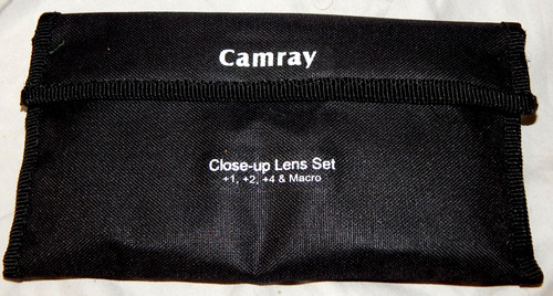 Camray Close-Up Lens Set +1 +2 +4 Macro 72mm
