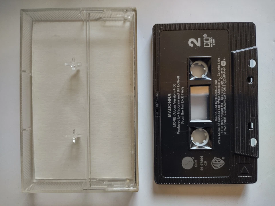 Madonna - Hanky Panky Cassette Single Tape (WEA Warner) Canada 91 97894 VG - Image 2 of 2