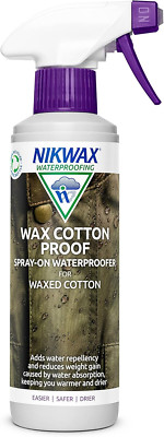 Nikwax Wax Cotton Proof Spray 300ml - Imprägnierer für Wachsjacken & Ausrüstung