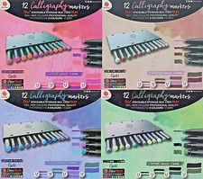 Kalligrafie Stifte Set 48 Kalligraphie Profi Marker Handlettering Bullet Journal