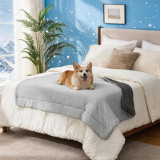 Dog Cooling Blanket, Reversible Pet Cooling Blanket for Summer, Washable Dog Hig
