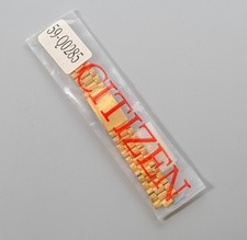 NOS Citizen Men's Gold Tone 18mm Bracelet Band 59-Q0285 for Auto Citizen Watches