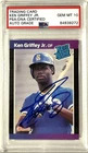 1989 Donruss Donruss #33 Ken Griffey Jr. Rookie Autograph PSA 10