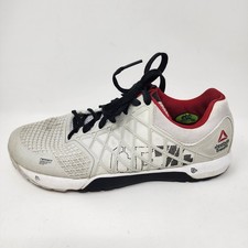 Zapatos de CrossFit Reebok Nano 4.0 para hombre 8 cordones blancos negros