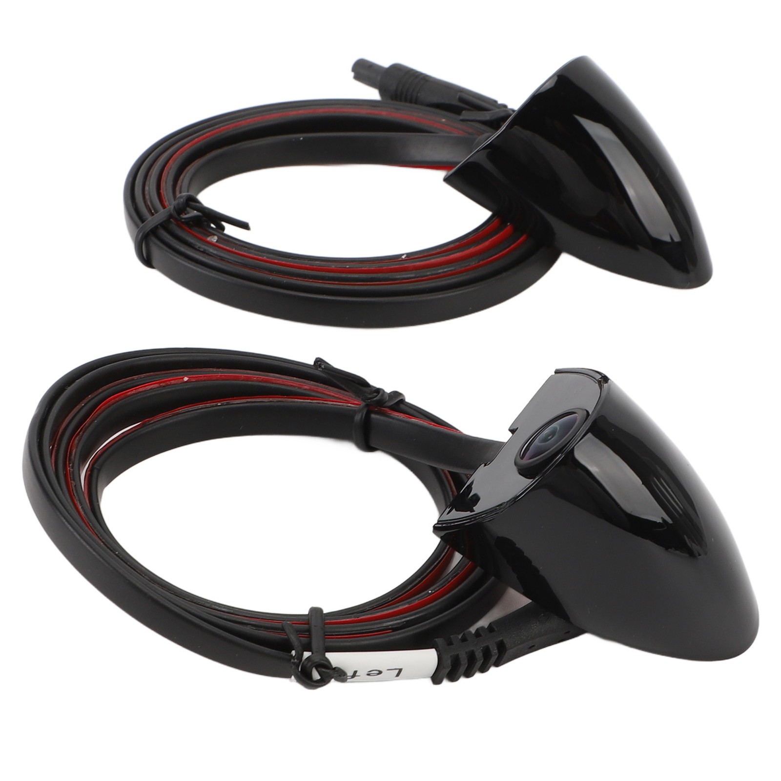 (Black)Car Blind Spot Camera Features Night Vision Assist Waterproof Tape