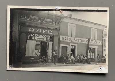 PHOTO CARD Fronture CAFE Art Nouveau Terrace HOTEL RESTAURANT Maxim's